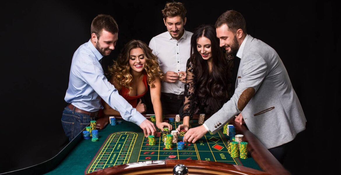 Tangkapan layar aplikasi dhltoto menampilkan beranda dengan permainan kasino langsung dan sportsbook